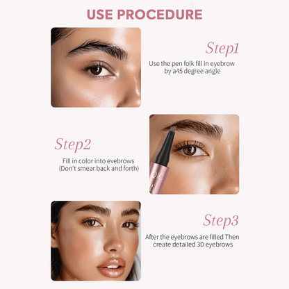 Waterproof Micro-Fork Brow Pencil