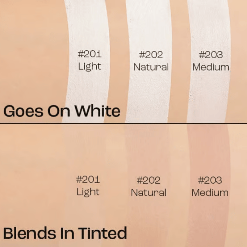 Cream Stick V White Korean Color-Changing Foundation Stick with Volufiline+ Free Brush