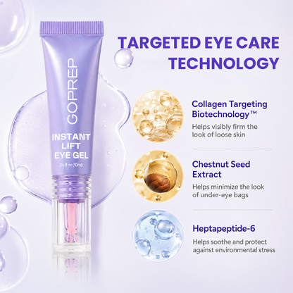 Instant Lift Eye Gel – Reduces the Look of Eye Bags
